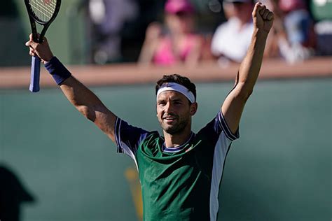 Charitybuzz: Meet Tennis Pro Grigor Dimitrov & Watch His Match at the 2023 BNP Paribas Open from ...