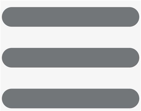 Menu Icon Png 3 Lines
