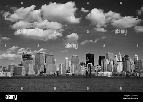 The Lower Manhattan skyline Stock Photo - Alamy