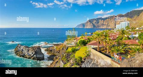 Tenerife - Los Gigantes Cliff, Canary Islands, Spain Stock Photo - Alamy