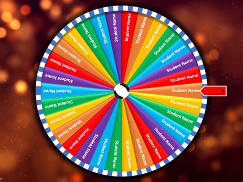 Random Spinning Name Selector (Wheel of Fortune) | Teaching Resources | Wheel of fortune game ...