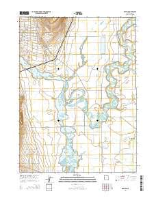 Cache Valley Topo Map in Cache County, Utah