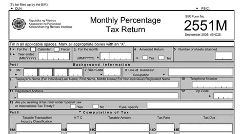 Bir Form 2551M ≡ Fill Out Printable PDF Forms Online