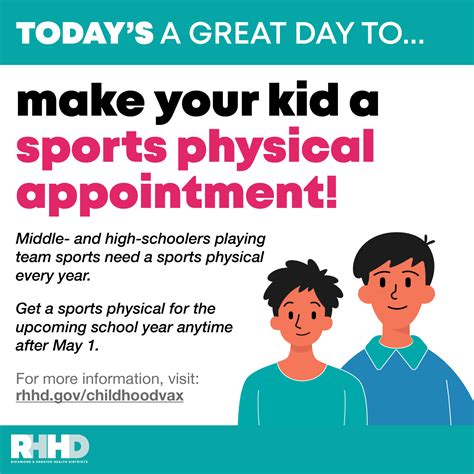 Sports physicals - Richmond City Health Department