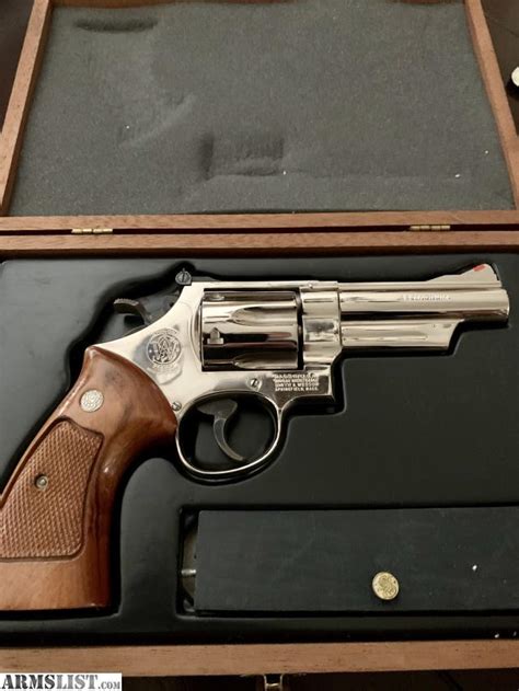 ARMSLIST - For Sale/Trade: Smith & Wesson 29 -2 Nickel 4” with presentation case