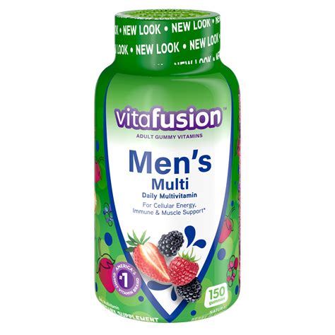 Vitafusion Men's Daily MultiVitamin Formula Gummy Vitamins | Pick Up In Store TODAY at CVS