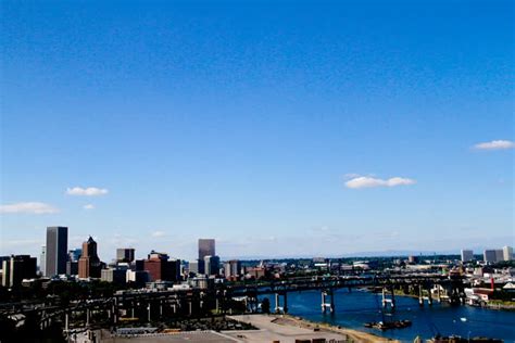 Stock video of portland city skyline. a view of | 5975717 | Shutterstock