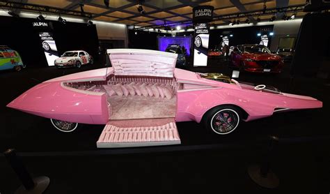 Fully restorted and functioning "Pink Panther Car" displayed at the Los ...