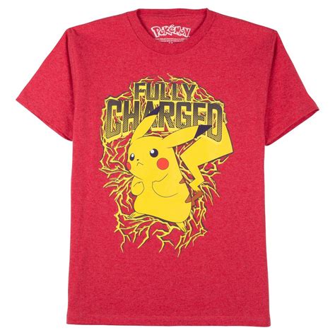 Boys' Pokémon Pikachu Graphic Tee - Red XL, Boy's in 2019 | Pokemon, Graphic shirts, Pikachu