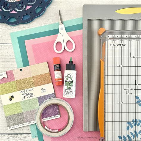 My Favorite Paper Crafting Tools and Supplies - Crafting Cheerfully