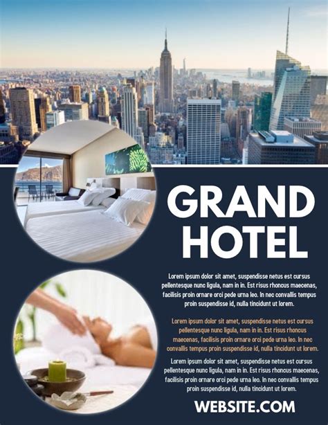 Hotel ad flyer poster social media design template. | Hotel ads, Social ...