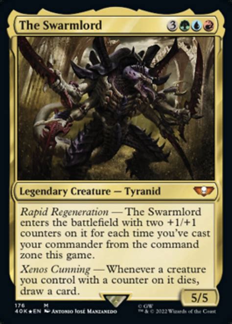 The Swarmlord Universes Beyond: Warhammer 40,000 | Magic | CardTrader