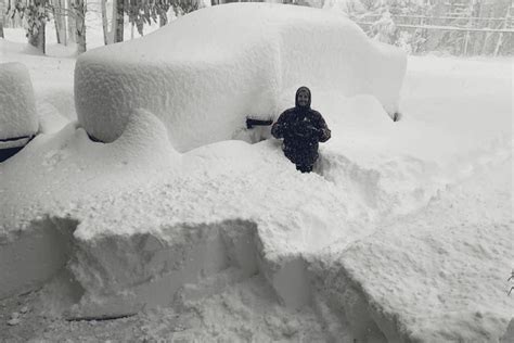 More Than 80 Inches Of Snow Covered Western New York In Historic 'Lake-Effect Snowstorm'