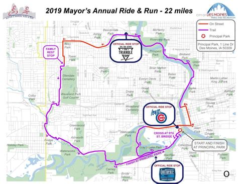 Des Moines Bicycle Trail Map - Maping Resources