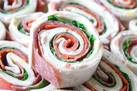 Italian Pinwheel Sandwiches - Daily Appetite