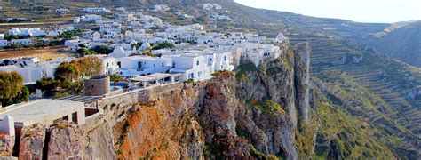 Chora at Folegandros island. Cliff House, Living On The Edge, Aegean ...