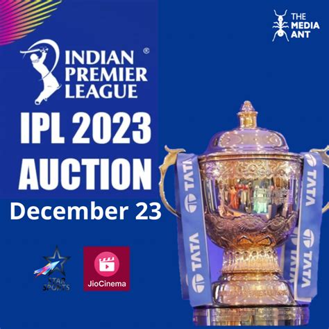 TATA IPL 2023 Auction Advertising | IPL Auction 2023 Ads Platform