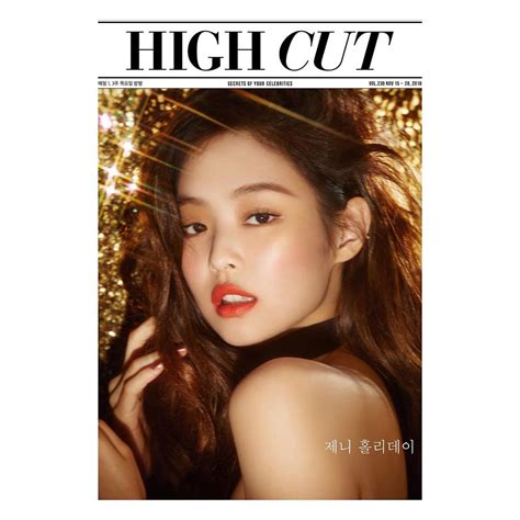 1-BLACKPINK Jennie HIGHCUT Magazine Cover Girl Vol 230