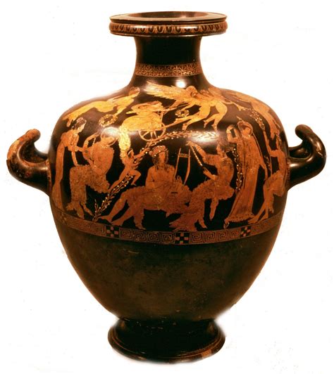 Hydria | Ancient Greek, Ceramic, Storage | Britannica