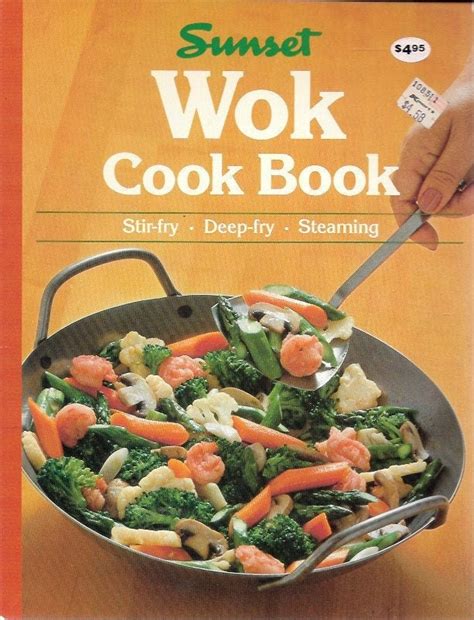 Sunset Wok Cookbook stir-fry Deep-fry Steamingsoftcover - Etsy