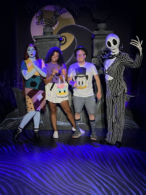 We Met Jack and Sally at Mickey's-Not-So-Scary Halloween! - MickeyBlog.com