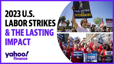 The lasting impact of labor strikes in 2023: Unions fought for better ...