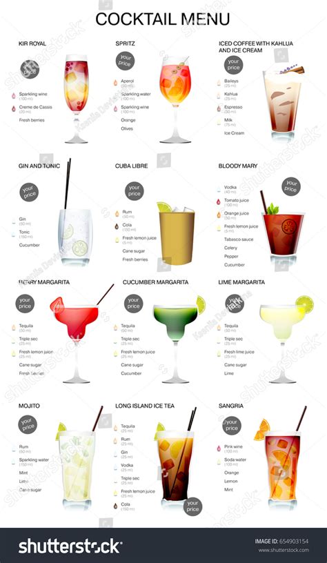 108,137 Cocktail Recipe Images, Stock Photos & Vectors | Shutterstock