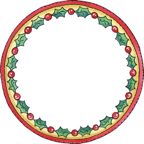 Christmas lights Picture Frames Clip art - circle border png download ...