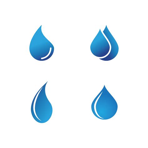 Water drop illustration logo vector design 31089237 Vector Art at Vecteezy