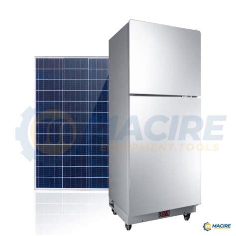 Solar Fridge 128L12/24V DC Solar Refrigerator Two Doors Portable - Macire