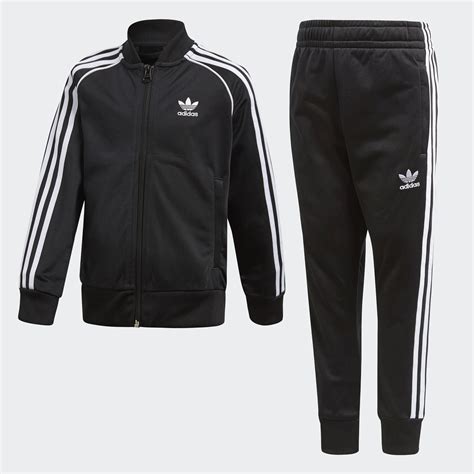 adidas Trefoil SST Track Suit - Black | adidas Europe/Africa