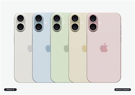 New iPhone 16 leak shows new design and colors | Al Bawaba