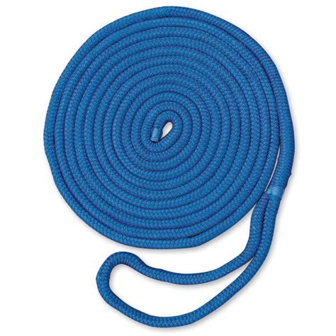 Dockmate Premium Double Braid Nylon Dock Line, 3/8" x 25' | Overton's