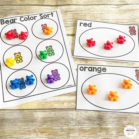 Counting Bears Activity Mats for Preschool and Kindergarten - Made By ...