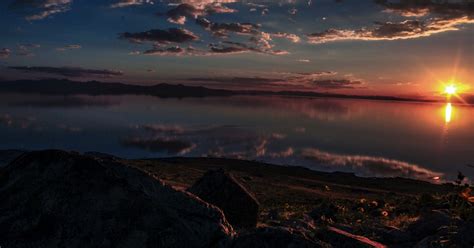 Catch a Sunset on Antelope Island, Utah