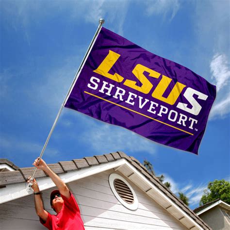 LSU Shreveport Logo Flag - State Street Products