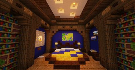 🛌 Bedroom idea 🛌 Minecraft Map