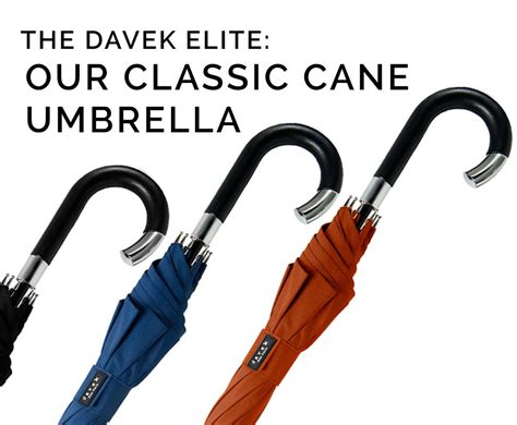 Davek Elite Umbrella | Best Windproof Umbrella | Luxury Rain Umbrella