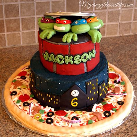 Tmnt Birthday Cakes Ninja Turtles Cake My Crazy Blessed Life | Tmnt cake