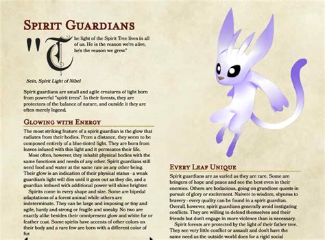 Spirit Guardians 5E Spells Guide - Dungeons & Dragons - Game Specifications