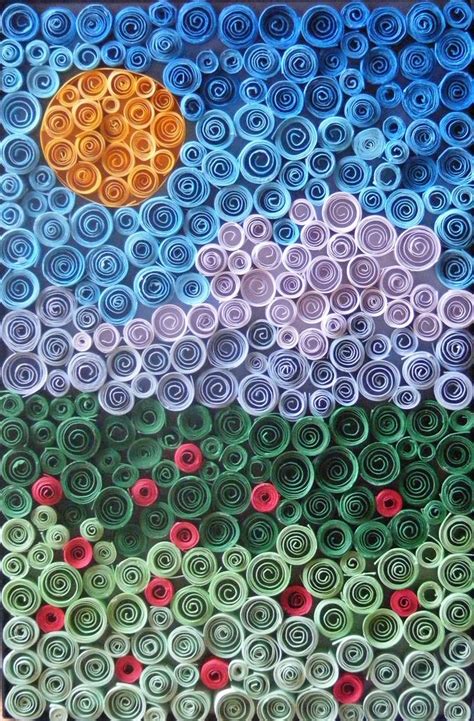 rolled up paper art.. | Paperolles, Quilled creations et Modèles de quilling