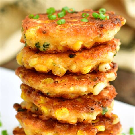 Easy Cheesy Corn Fritters - Cheesy, Crispy Bites of Sweet and Savory ...