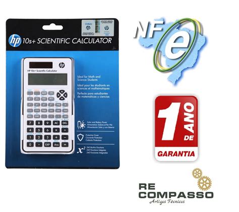 Calculadora Científica Hp 10s+ - R$ 70,00 em Mercado Livre