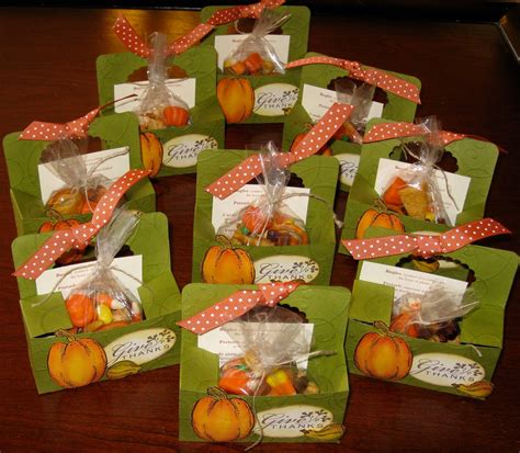 Berry Pine Stamping: Thanksgiving favors