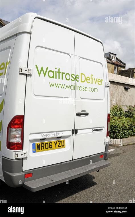 Waitrose delivery van hi-res stock photography and images - Alamy