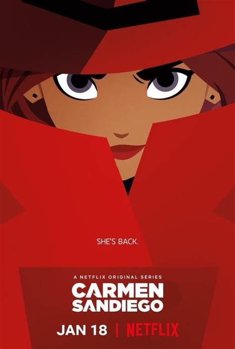 First poster and images for Netflix's Carmen Sandiego