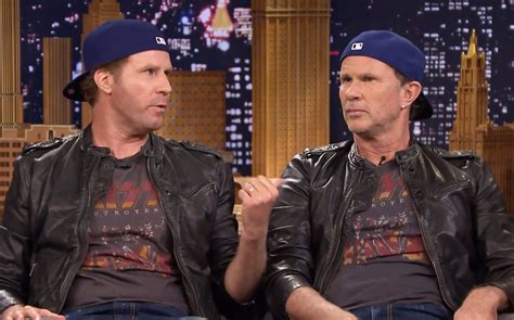 HI-RES PHOTO Will Ferrell Chad Smith look just alike on Jimmy Fallon