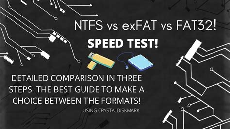 NTFS vs exFAT vs FAT32 | The 3 most popular storage formats SPEED TESTED! | It's Omega Tech ...