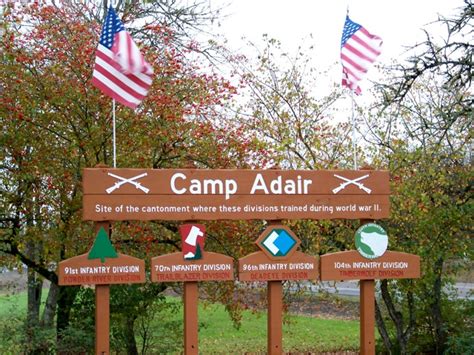 Camp Adair- Hwy 99 - Oregon Travel Experience