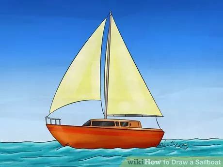 How to Draw a Sailboat: Step by Step